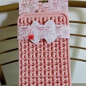 Pink Bow Silicone Craft Ice Mold